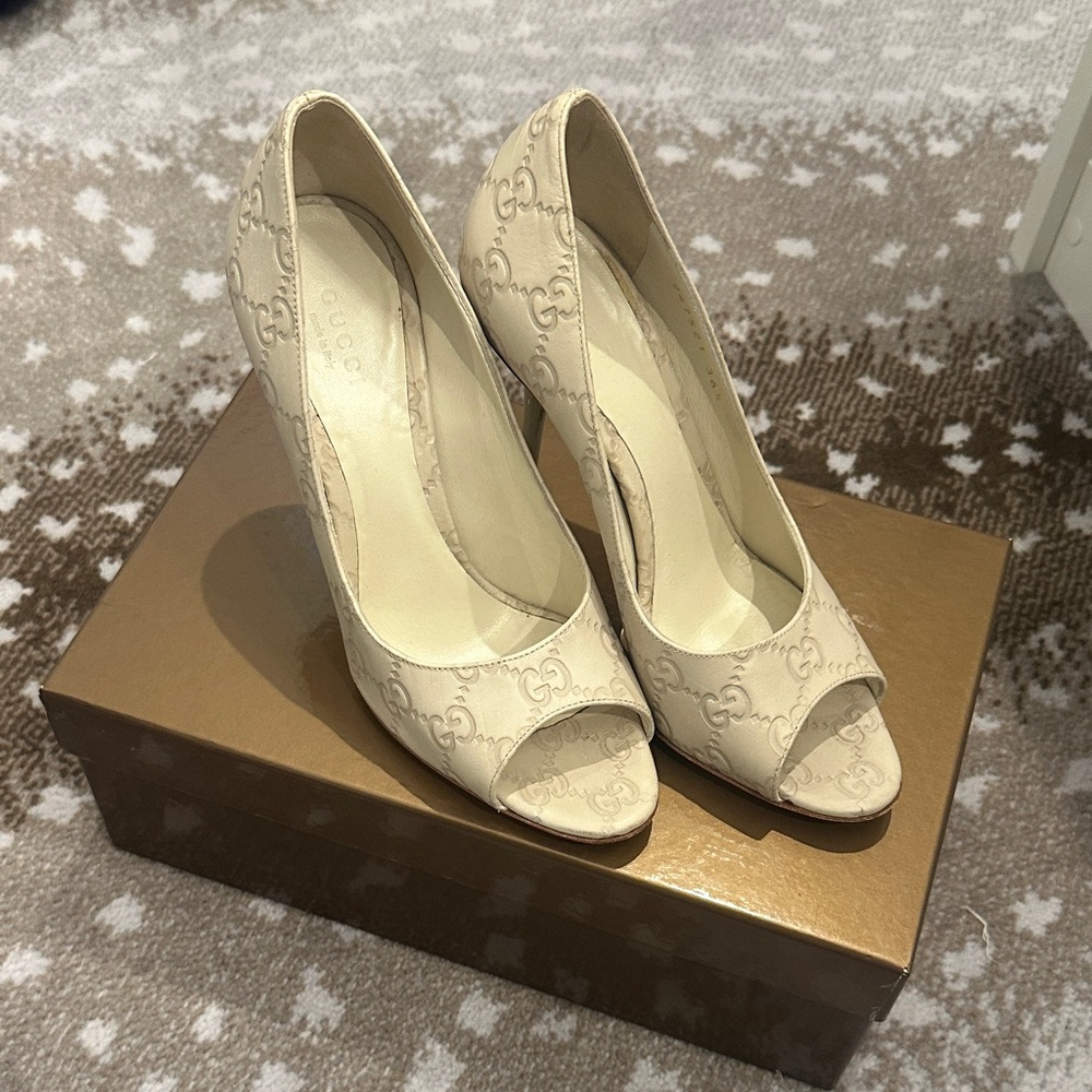 Gucci Women's Peep-Toe Heels